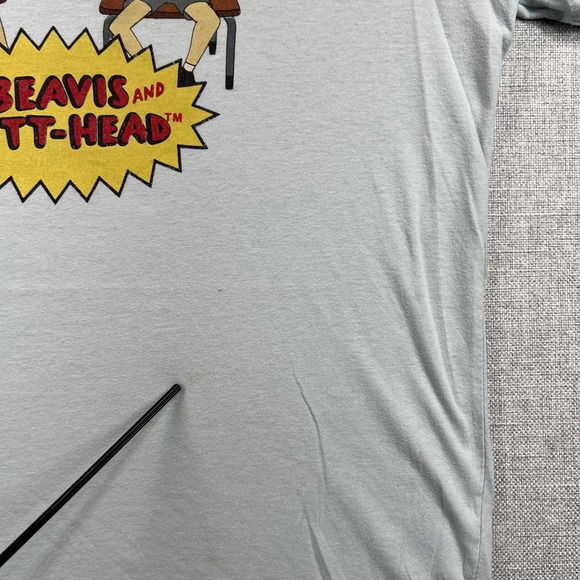 MTV Beavis and Butt-Head Men's Medium Graphic T-Shirt 2012 Retro Cartoon 90s - Picture 4 of 9